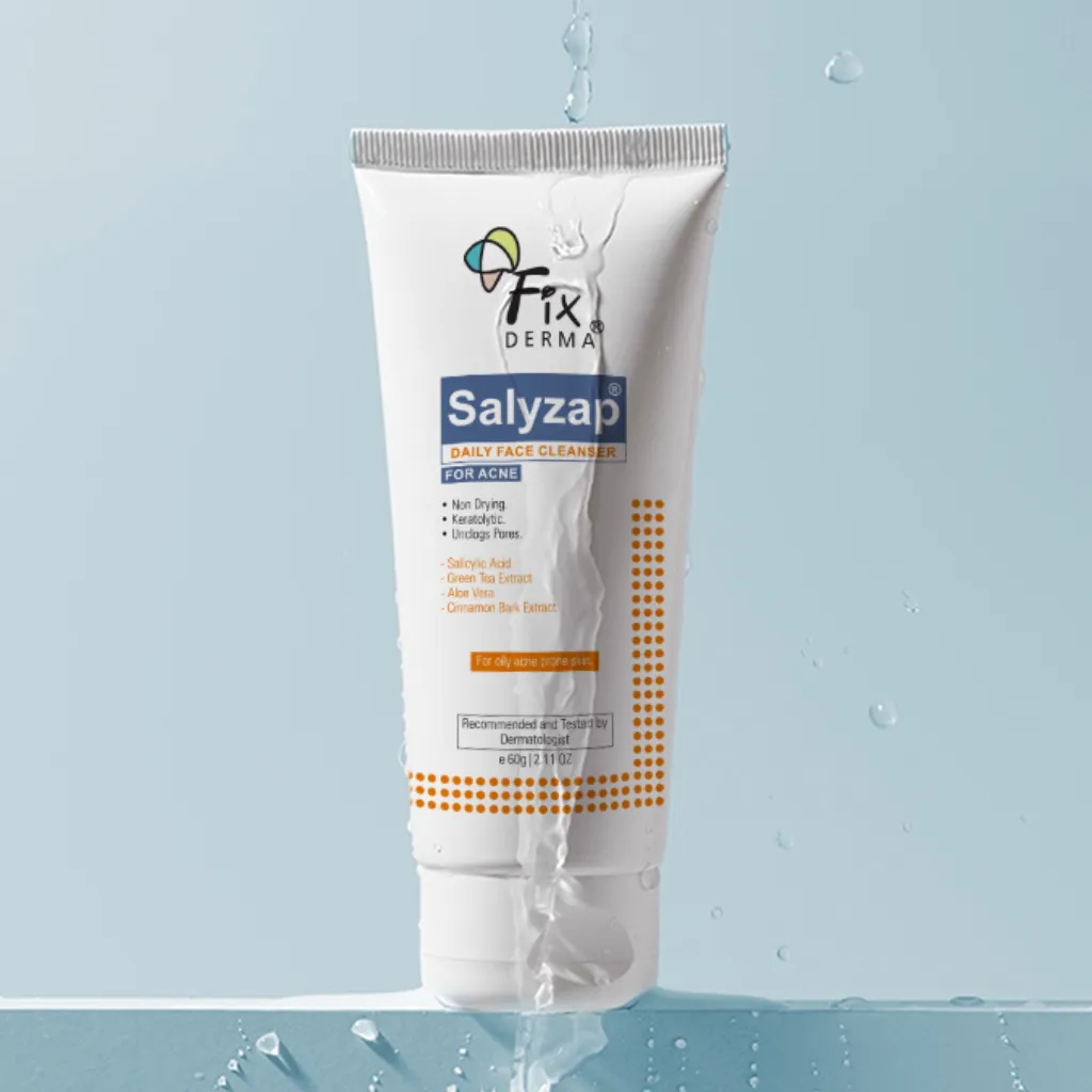 Fixderma Salyzap Daily Face Cleanser – Acne & Oil Control Solution