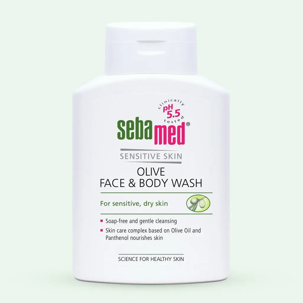 Sebamed Olive Liquid Face & Body Wash – 200ml
