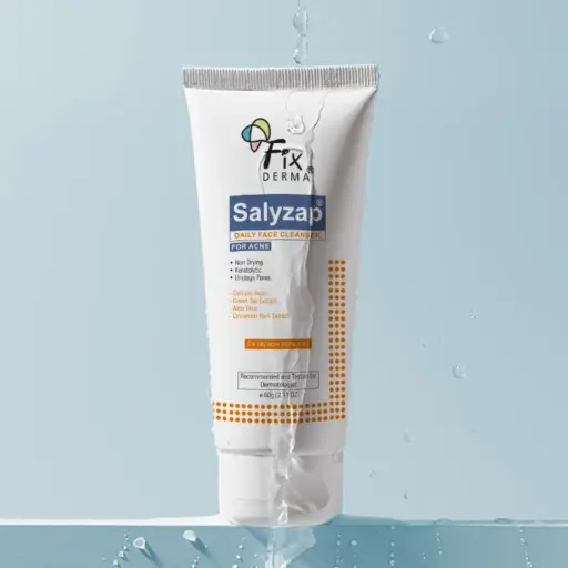 Fixderma Salyzap Daily Face Cleanser – Acne & Oil Control Solution